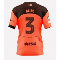 Camisa de Futebol Barcelona Alejandro Balde #3 Equipamento Alternativo 2025-26 Manga Curta
